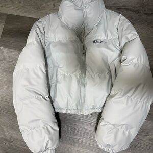 YoungLA Light Gray Puffer Jacket